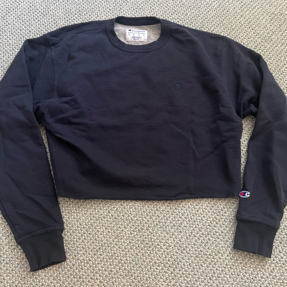 Navy champion cropped crew